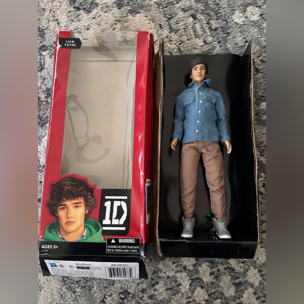 One direction Liam Payne Collectors Doll 2012 as is